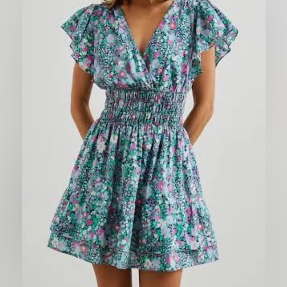 Rails Kimora Leilani Floral Print Mini Dress